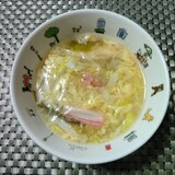 カニカマと卵の韓国風スープ